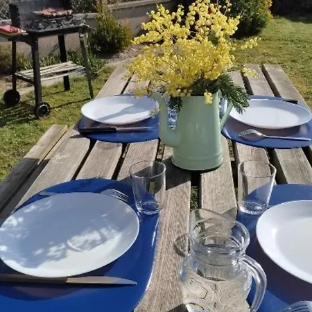 Maison Bord De Avec Jardin Et Parking Prive - Fr-1-542-41 Holiday home Pleumeur-Bodou